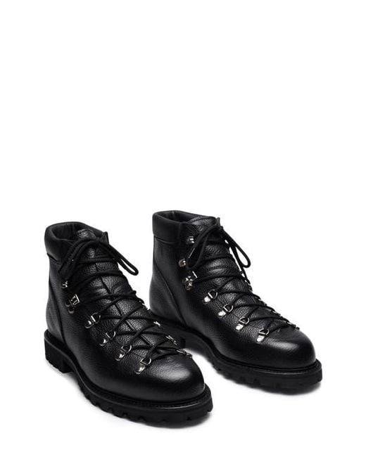 Morjas Black The Hiking Boot for men