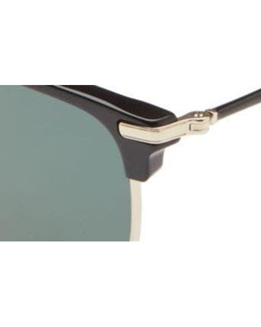 Ferragamo Green 53mm Polarized Square Sunglasses for men