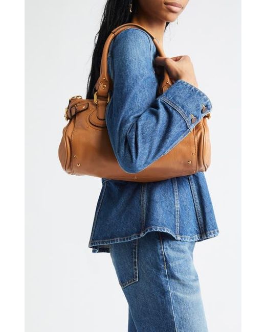 Chloé Brown Paddington Leather Satchel