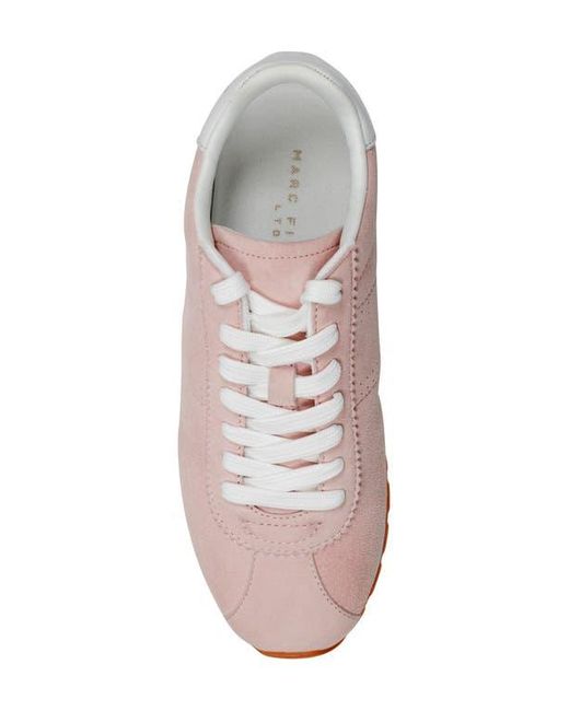 Marc Fisher Pink Teddy Sneaker