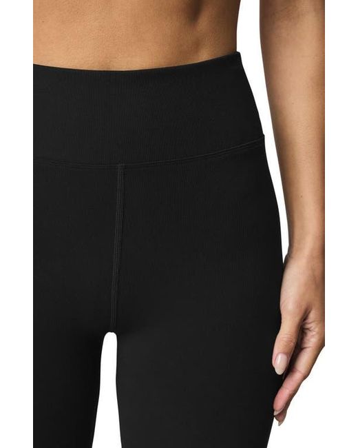 Splendid Black Interlock Leggings