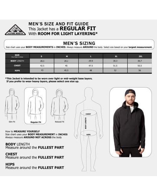Alpine North Black Vargas for men