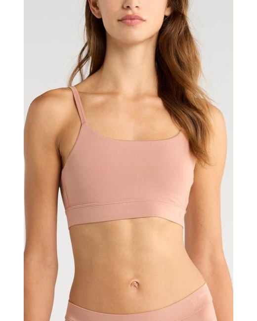 OXER Brown Luxe Icon Stretch Modal Adjustable Bralette
