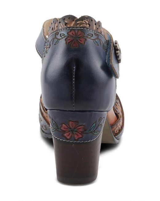 Spring Step Multicolor Sayyes Ankle Strap Pump
