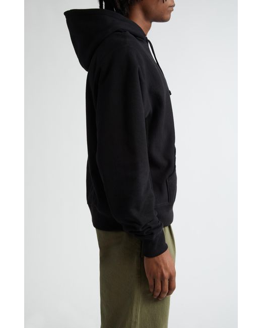 Noah NYC Black Classic Cotton French Terry Hoodie for men