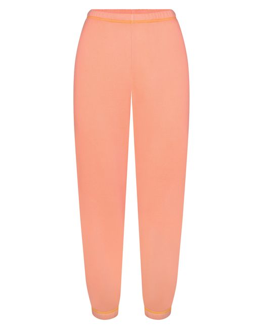 Skims Pink Chase Sport French Terry joggers