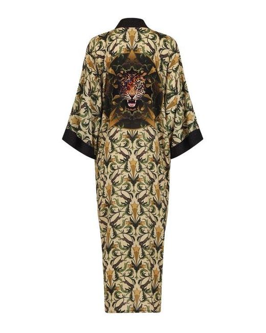 Henelle Green Duster Robe