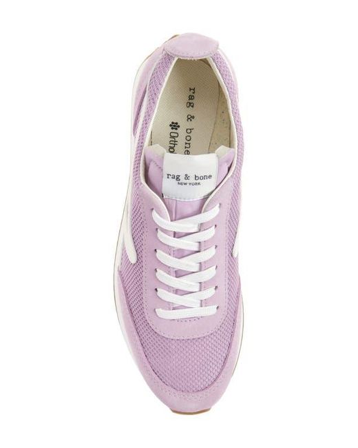 Rag & Bone Purple Retro Runner Mesh Sneaker