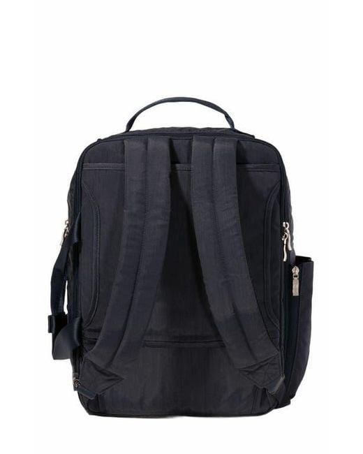 Baggallini Blue Snap & Go Modular Backpack