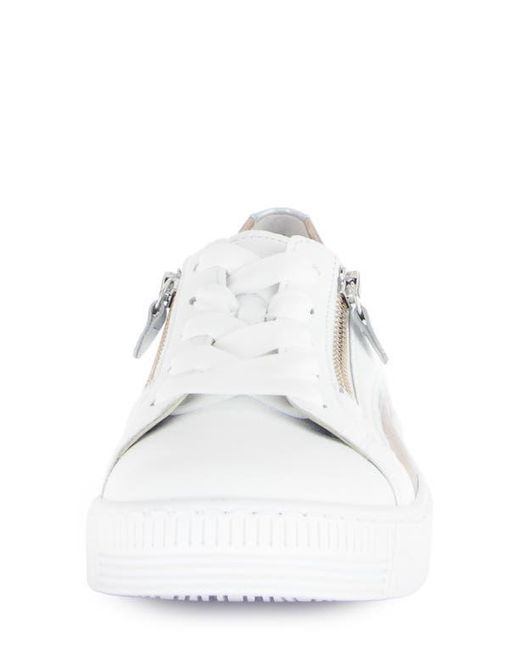 Gabor White 63.330 Platform Sneaker