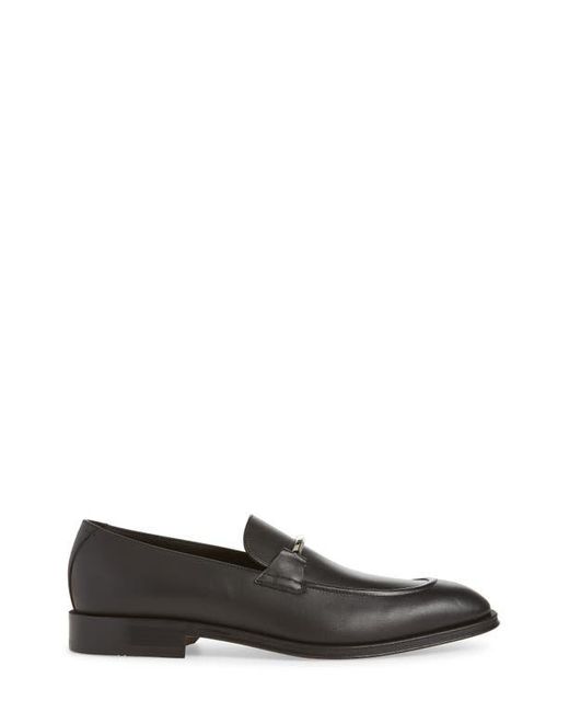 Boss Black Derrek Apron Toe Bit Loafer for men