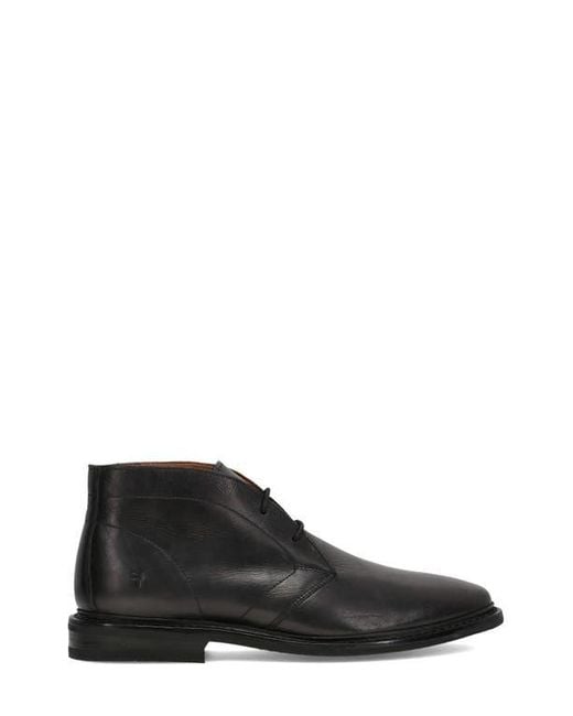 Frye Black Paul Chukka for men