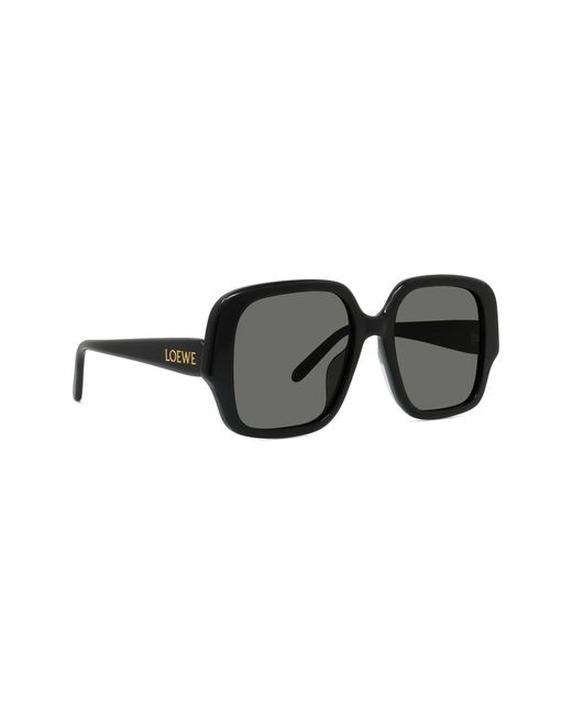 Loewe Black Thin 54mm Square Sunglasses