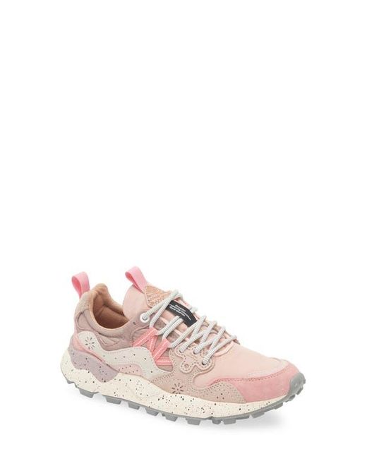 Flower Mountain Pink Yamano 3 Sneaker