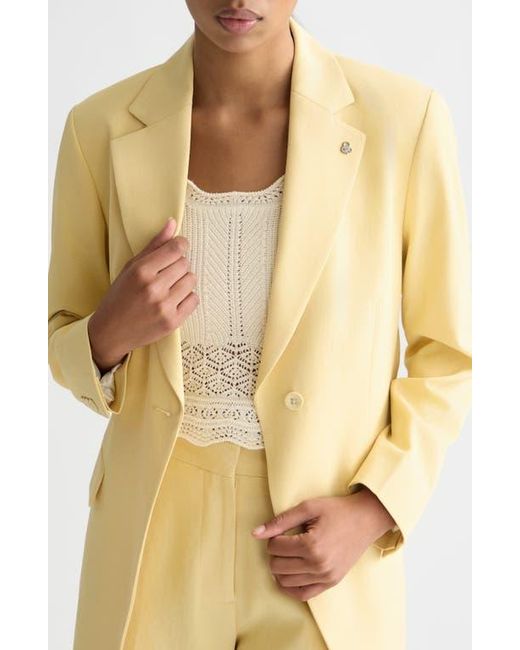 Scotch & Soda Natural One-Button Blazer