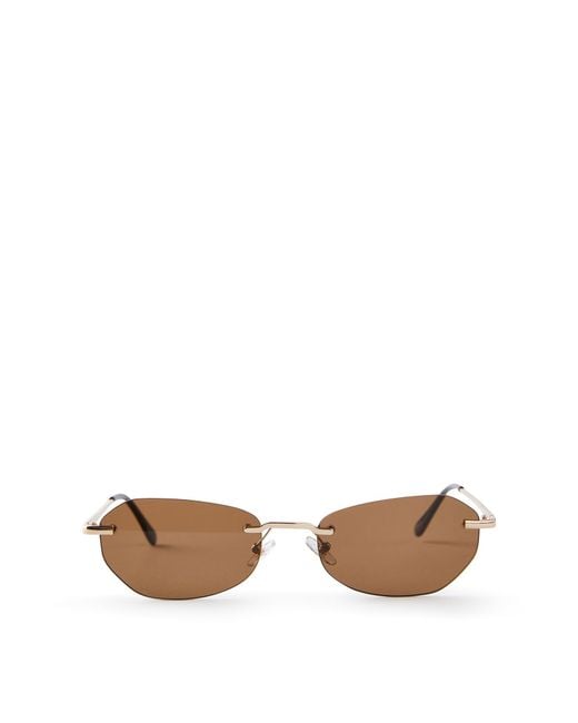 Cotton On White The Dot Com Sunglasses for men