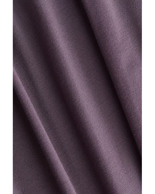 H&M Purple Jersey Drawstring Trousers