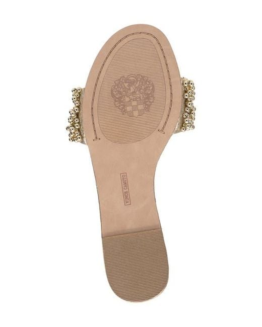 Vince Camuto Metallic Balea Slide Sandal