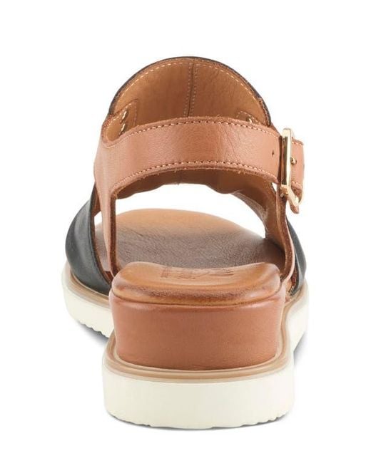 Spring Step Multicolor Locals Wedge Sandal