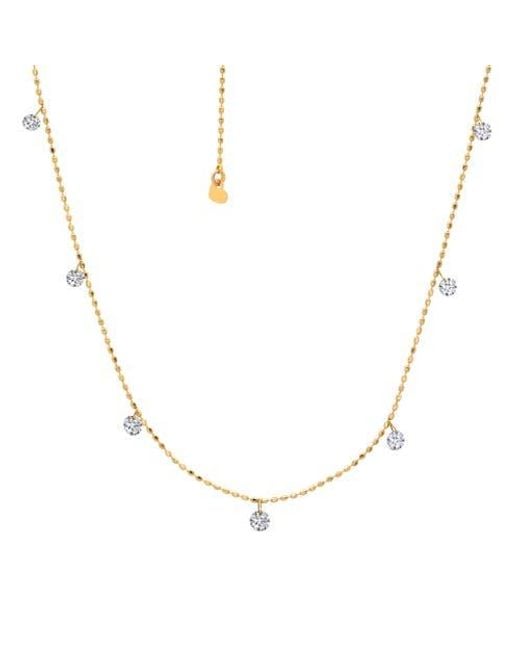 Graziela Metallic Tiny Floating Necklace
