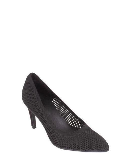 Tahari Black Everest Pointed Toe Pump