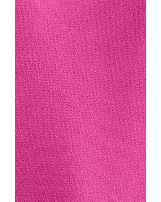 Cece Pink Ruffle Cuff Blouse