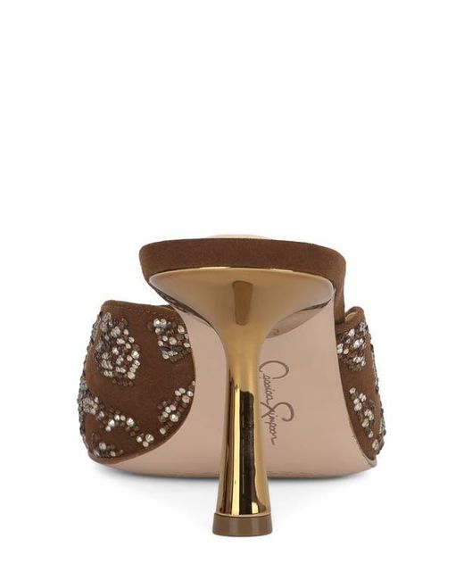Jessica Simpson Brown Xia Mule
