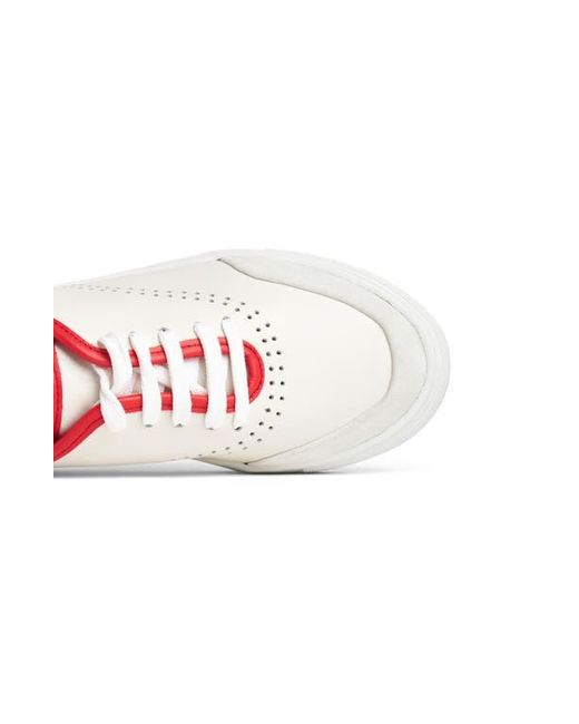 The Office Of Angela Scott White The Frankie Platform Sneaker