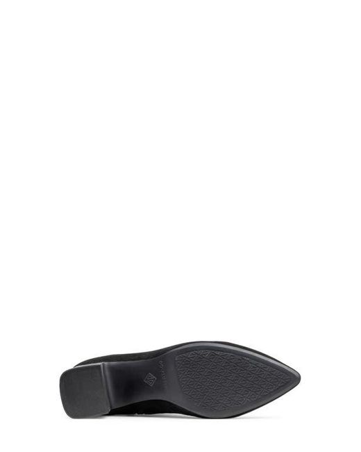 Donald J Pliner Black Tomos Block Heel Bootie
