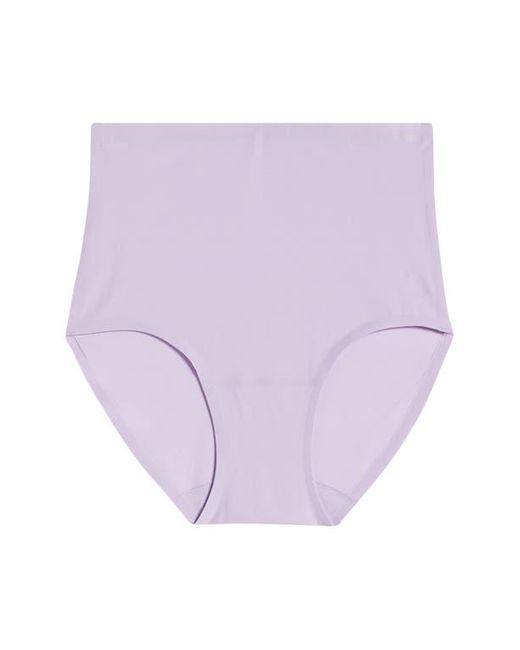 Chantelle Purple Soft Stretch High Waist Briefs