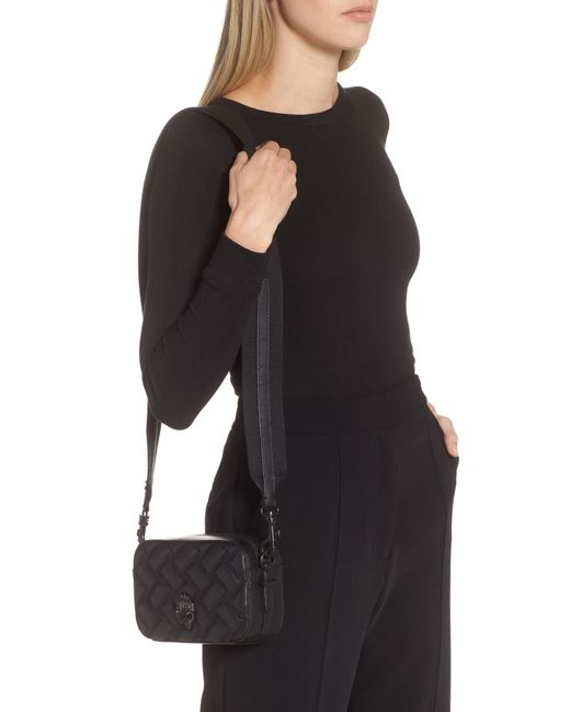 Kurt Geiger Kensington Small Leather Camera Bag in Black Lyst