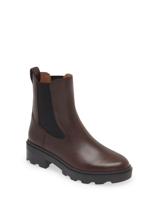 Madewell Brown The Wyckoff Chelsea Lugsole Boot
