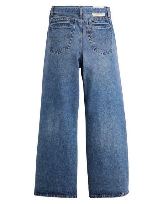 ブランド通販サイト Sacai Gender Blue in Jeans Leg Wide Belted Levi's Inclusive パンツ
