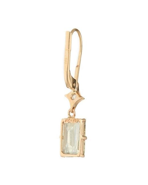 Anzie Metallic Jac + Jo Aurora Rectangular Drop Earrings