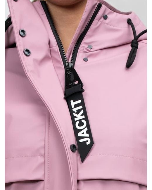 Jacket Pink Aurora Cape Raincoat