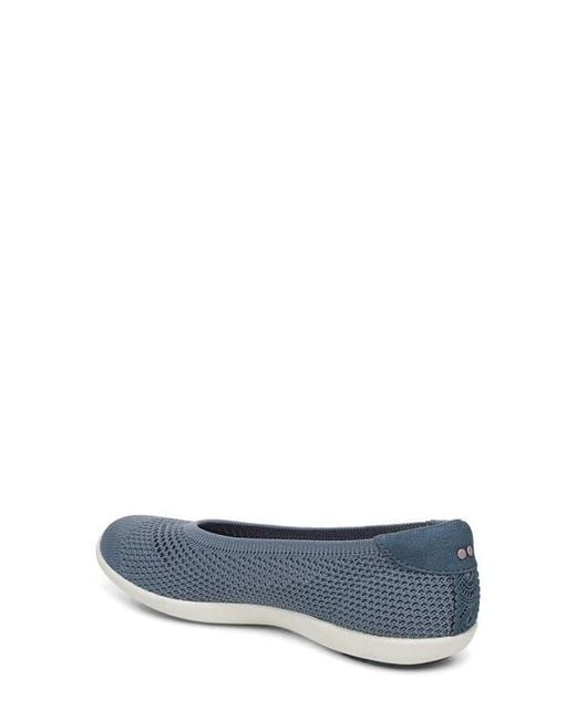 Ryka Blue Clever Ballet Flat