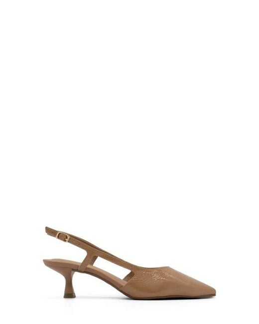 BOTTER Brown Botolivia Legacy Pointed Toe Slingback Pump