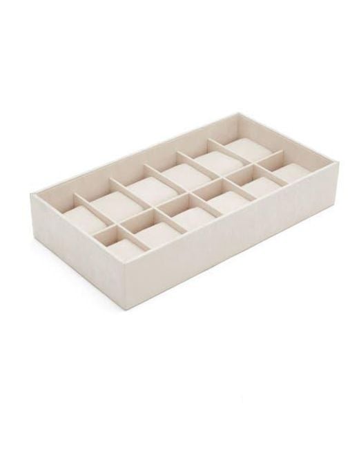 Wolf Natural Vault 12 Piece Watch Tray Insert
