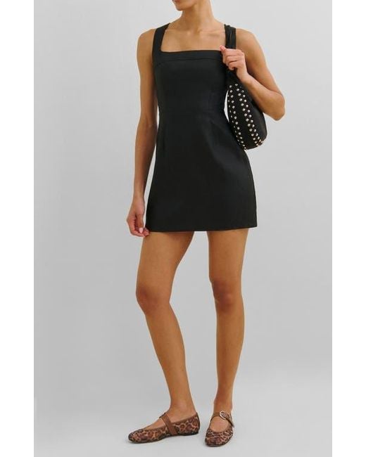 tube top dress black Women's Black Strapless Tube Midi Dress main image 1