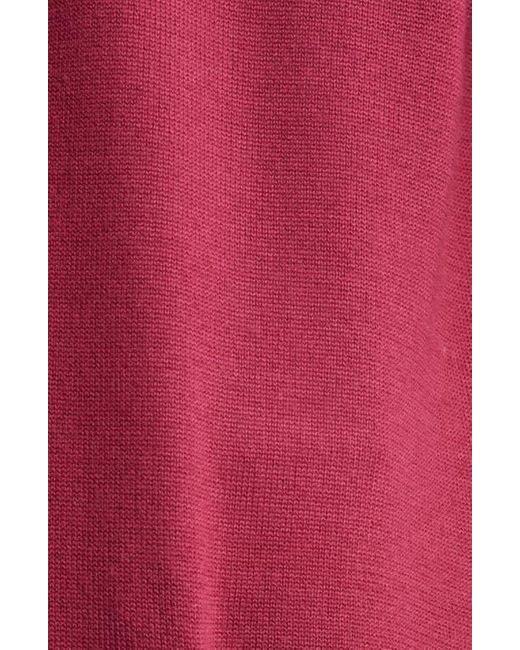 Caslon Red Everyday Open Front Cardigan