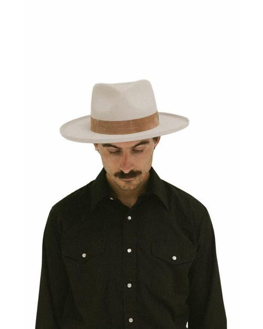 Two Roads Hat Co. Natural Echo Park Fedora Hat for men