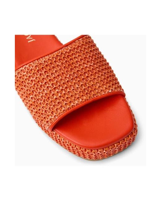 Jack Rogers Red Bay Flatform Sandal