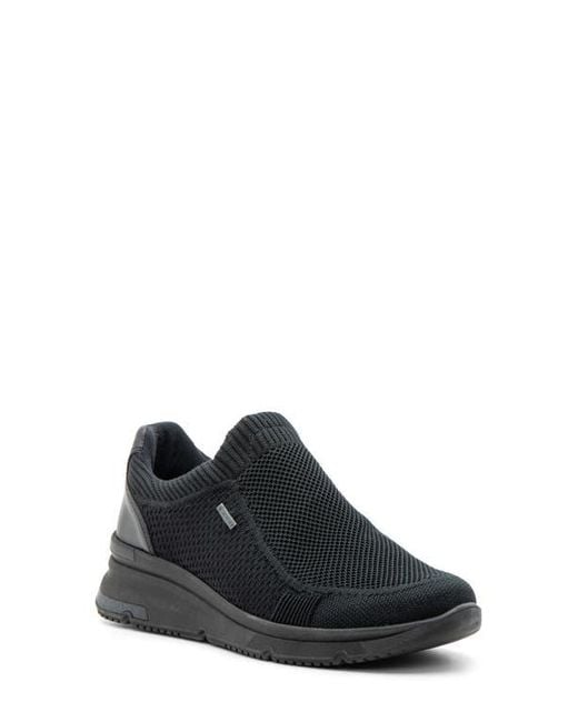 Ara Black Nassau Waterproof Slip-On Sneaker