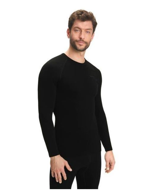 Falke Black Maximum Warm Base Layer Top for men