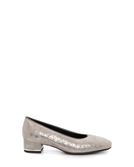 Ara White Gabrielle Pump
