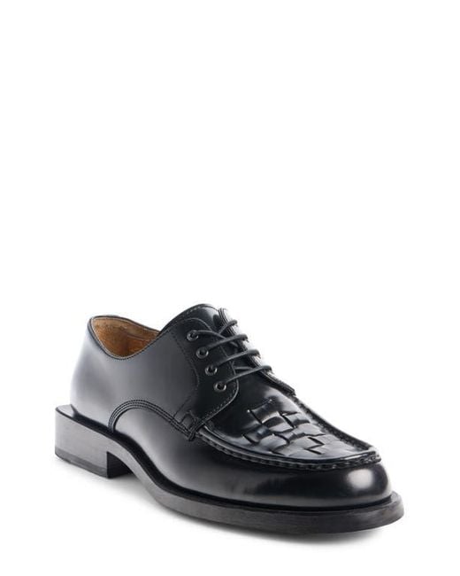 Jacquemus Black Les Derbies Tresses Woven Derby for men