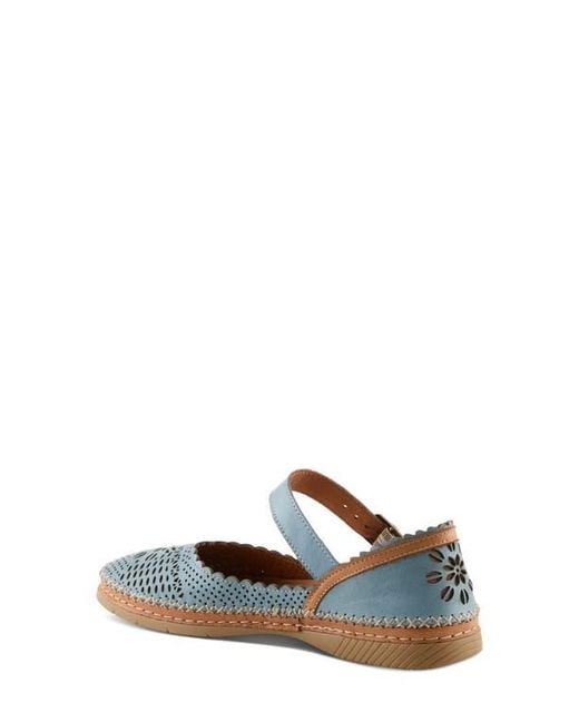 Spring Step White Zabelle Mary Jane Flat