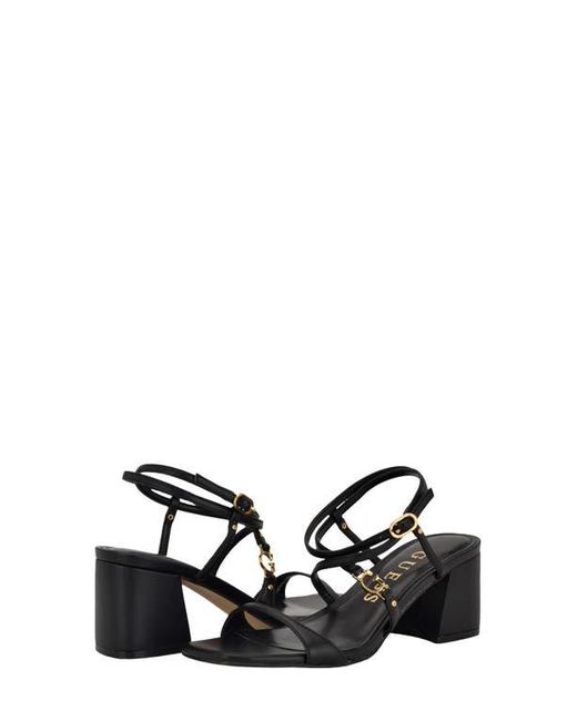 Guess Black Galeon Ankle Strap Sandal