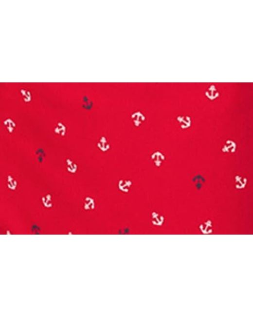 Petite Plume Red Anchors Away Pajama Pants for men
