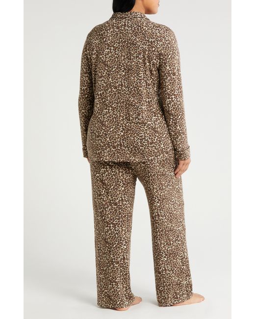 Nordstrom Brown Moonlight Eco Knit Pajamas